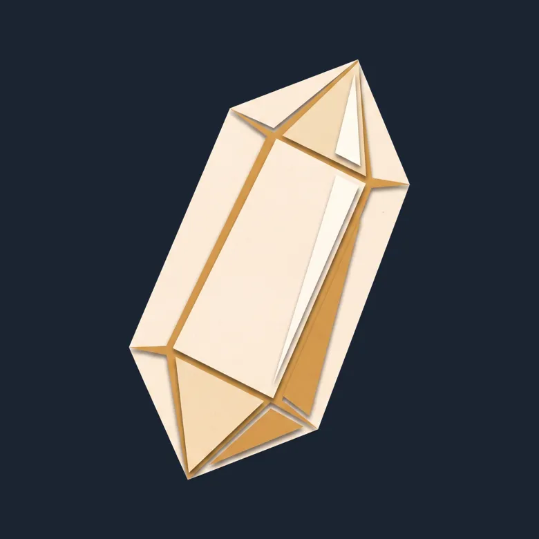 Cut-paper portrait of The Jack Hills zircons